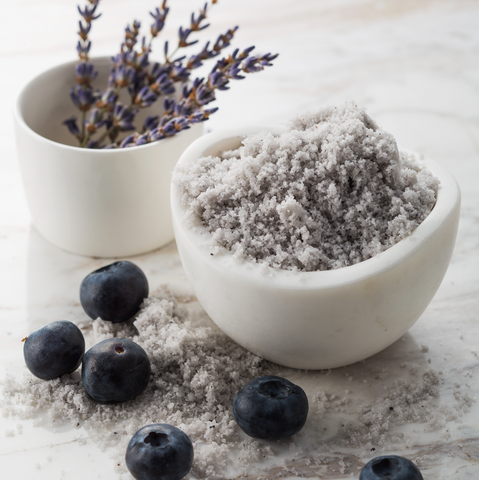 Organic Velvety Purple Bath Salt