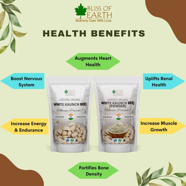 Cowwitch Bliss of Earth Kaunch Beej Mucuna 200gm – Arabian Organics
