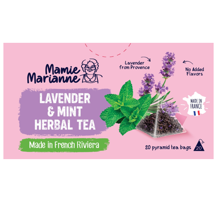 Mamie Marianne Lavender and Mint Herbal Tea