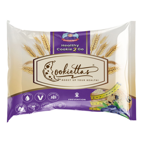 Cookiettas – Healthy Cookie 2 Go / Gluten-free oat bran cookies with aronia