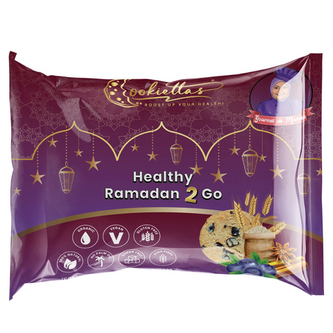 Cookiettas – Healthy Ramadan 2 Go: Reset your health and soul during Ramadan / Gluten-free oat bran cookies with Ramadan spices