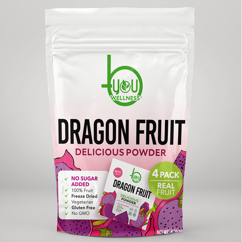 Dragon Fruit Powder 4 pack (Freeze Dried Product)