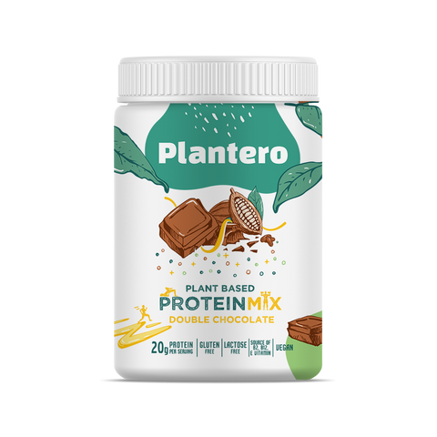 Plantero Chocolate Protein Isolate Blend ™ Supergreens Mix Vitamins