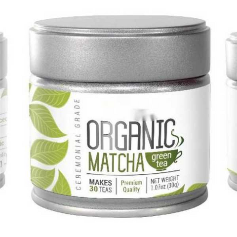 Custom Silver Tins Private Label Matcha - Riching Matcha | Elevate Your Brand