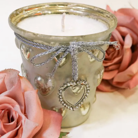 Essential candle Crystal Love