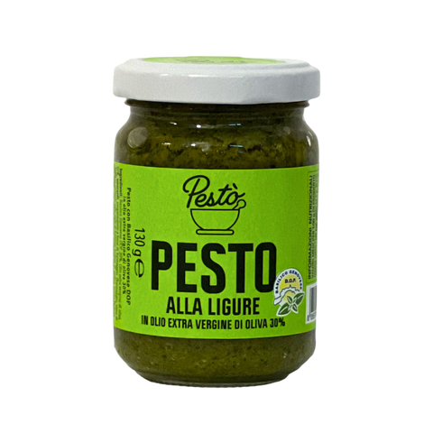 Pesto alla Ligure - Pesto Ligurian Style in Extra Virgin Olive Oil 130g