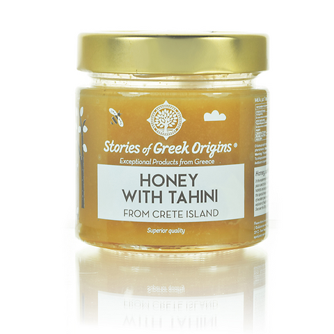 STORIES OF GREEK ORIGINS Honey with Tahini from Crete