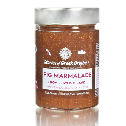 Stories of Greek Origins  Fig marmalade from Lesvos
