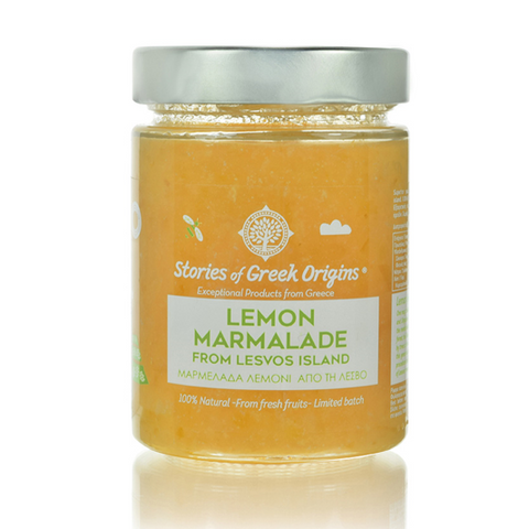 Stories of Greek Origins Lemon Marmalade from Lesvos