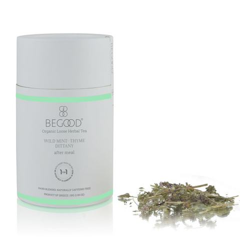 BEGOOD Organic Loose Herbal Tea - After Meal (Wild Mint- Dittany- Thyme) / 30g