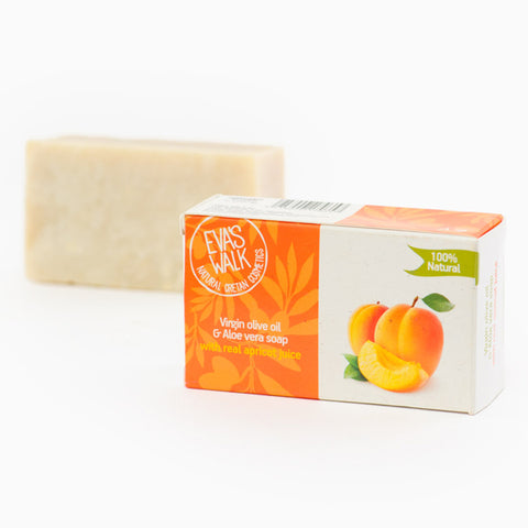 Virgin Olive Oil & Aloe Vera Soap With Real Apricot Juice