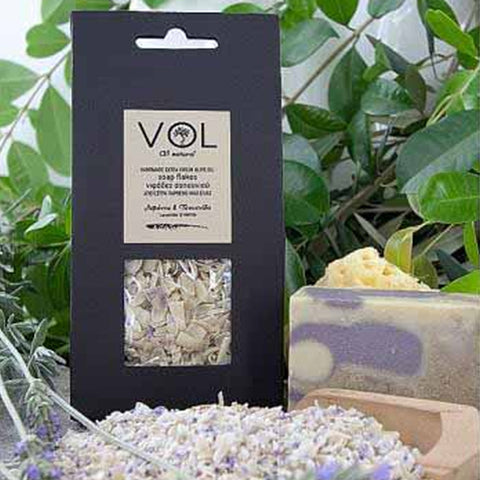 Lavender And Nettle Soap Fine Flakes Carton Pouch