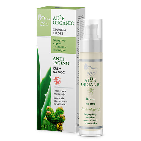 Aloe Organic Anti-Aging Night Cream