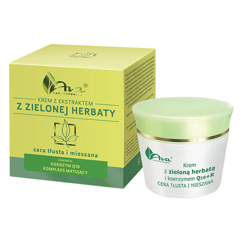 Cream For Oily To Combination Skin With Green Tea Extract And Coenzyme Q10+R