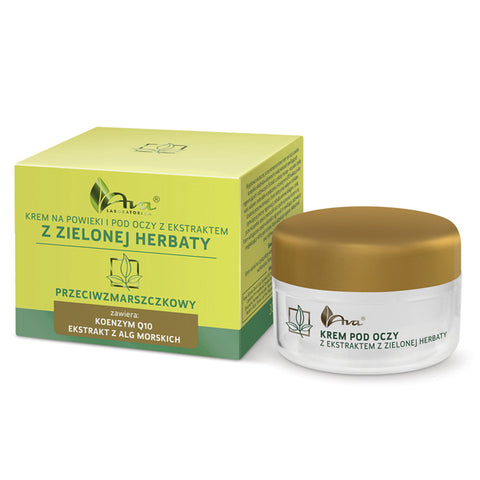 Eye Contour Cream With Green Tea Extract And Coenzyme Q10