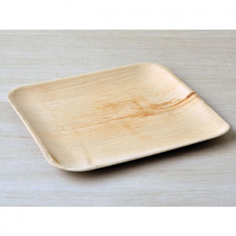 10 Inch Square Flat Shape - Eco Friendly Disposable Palm Leaf Plate