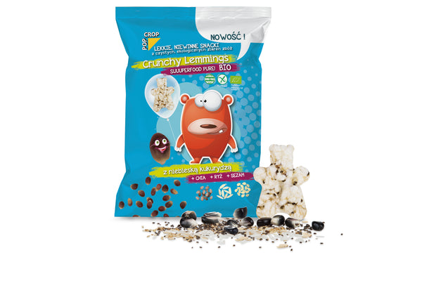 CRUNCHY LEMMINGS, ORGANIC CEREAL SNACKS