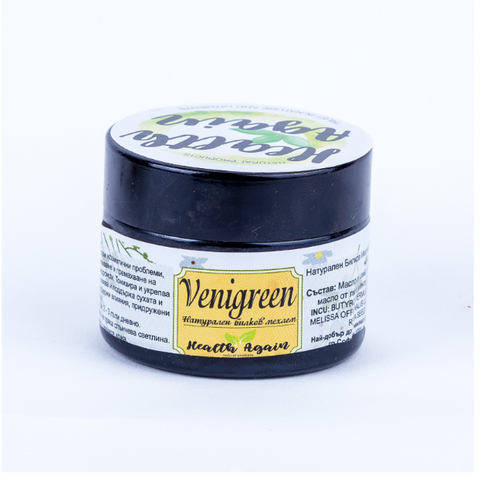 100% NATURAL HERBAL OINTMENT VENEGREEN  for varicose veins, hemorrhoids, psoriasis, wounds