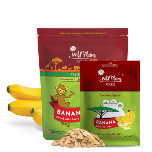 Dried Banana 100gm- Dehydrated tropical fruits, Nothing added.
