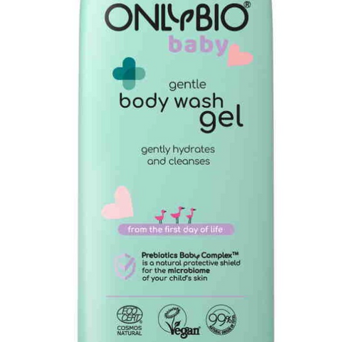 Delicate body wash gel for babies - from the first day of life