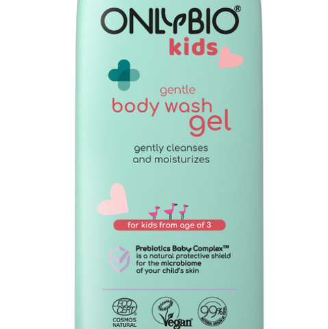 Gentle body wash gel for kids - over 3 years old