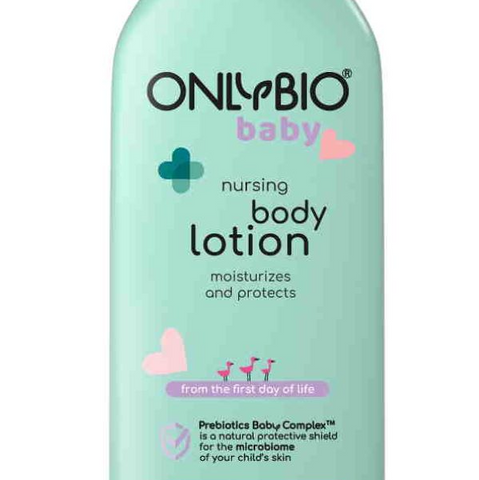 Nursing body lotion for kids