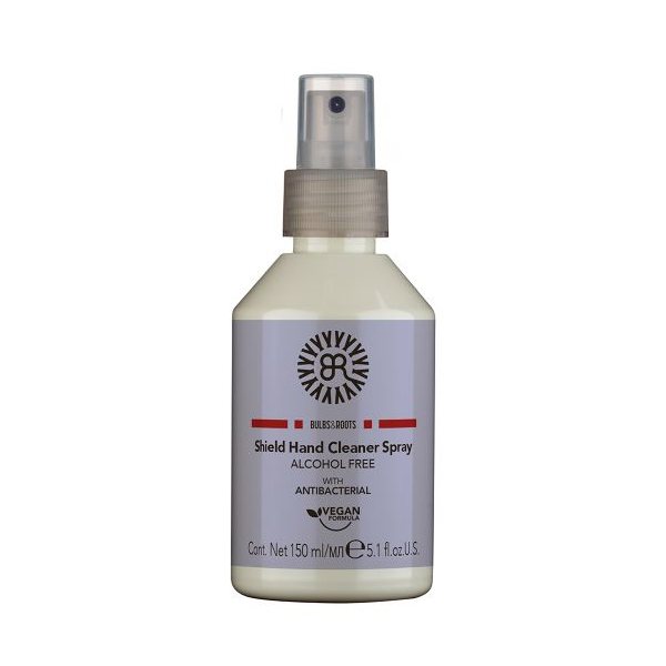 Bulbs&Roots Shield Hand Cleaner Spray.