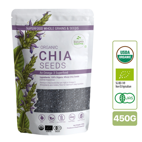 Nature's Superfoods Organic Chia Seeds (3 variations)