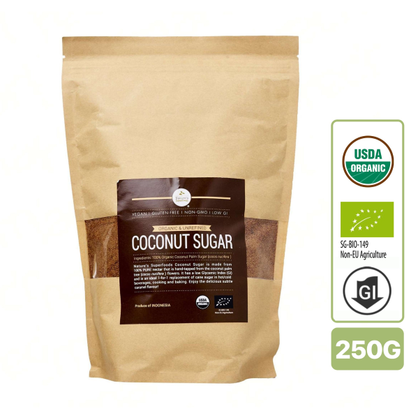 Nature's Superfoods Organic Coconut Palm Sugar