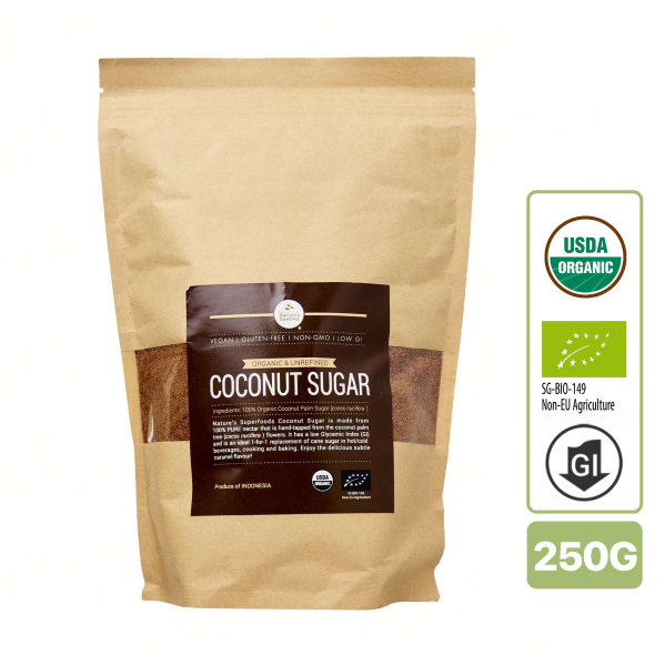 coconut palm sugar for sale Nature's Superfoods Organic Coconut Palm Sugar – Arabian Organics