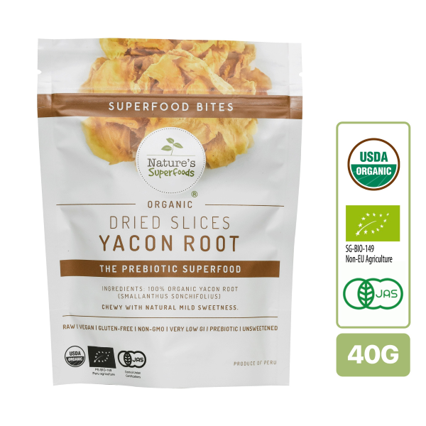 Nature's Superfoods Organic Yacon Root Slices
