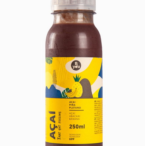 Organic Açaí & Pineapple Cold-Pressed Juice 250ml