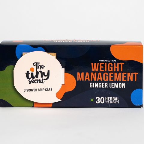 The Tiny Secret Tea Totaler Weight Management Ginger Lemon