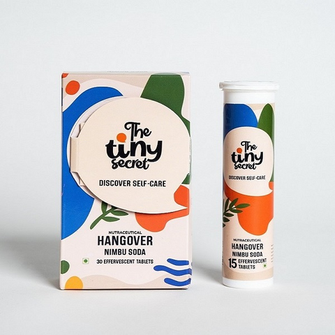 The Tiny Secret's Hangover Fizz Nimbu Soda Flavour