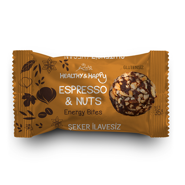 Healthy&Happy Energy Bites - Espresso & Nuts