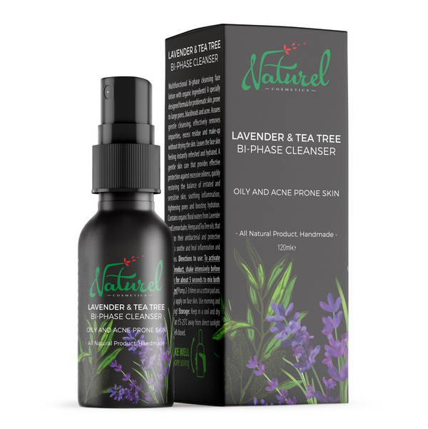 tea tree and lavender mix Lavender & Tea Tree Bi-phase Cleanser 120 ml – Arabian Organics