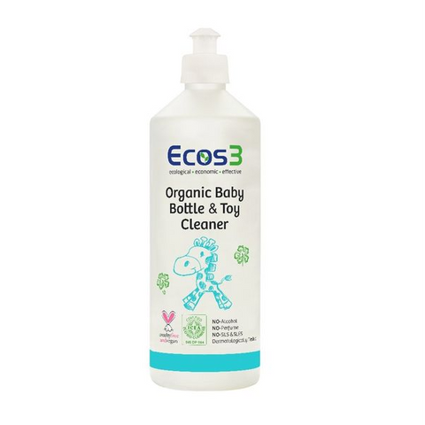 ECOS3 ORGANIC BABY BOTTLE & TOY CLEANER