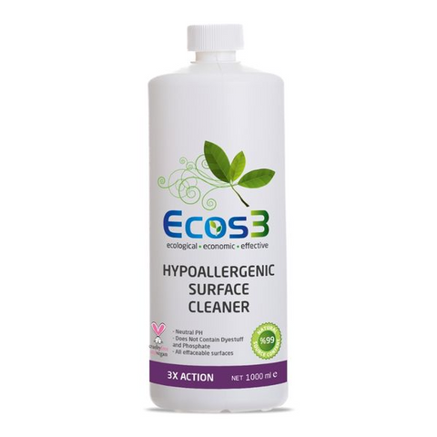 ECOS3 ORGANIC & HYPOALLERGENIC SURFACE CLEANER