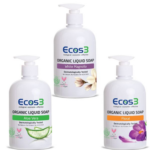 ECOS3 ORGANIC LIQUID SOAP