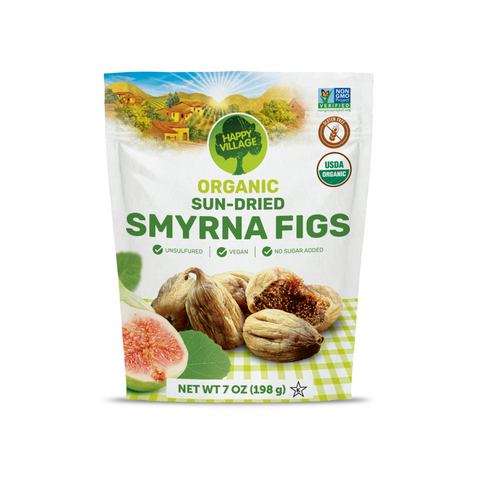 Happy Village Organic Sun-Dried Smyrna Figs