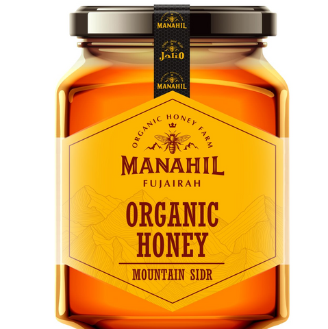 Manahil Fujairah -  Organic Mountain Sidr Honey 900g