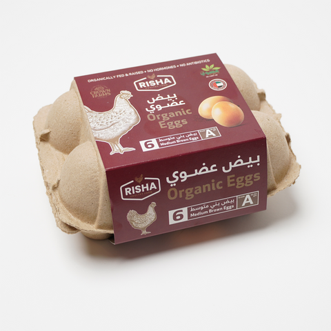 Risha Organic Brown Eggs - Fujairah