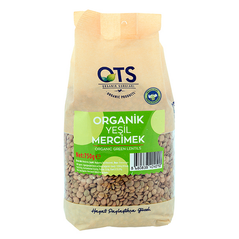 Organic Green Lentils