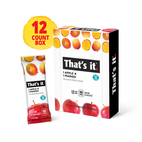 That's it. Apple Mango Fruit Bar 35g