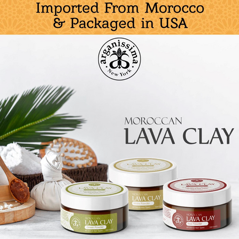 MOROCCAN ATLAS GREEN LAVA CLAY MASK