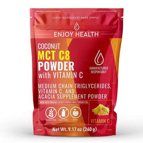 Coconut MCT C8 Powder with Vitamin C
