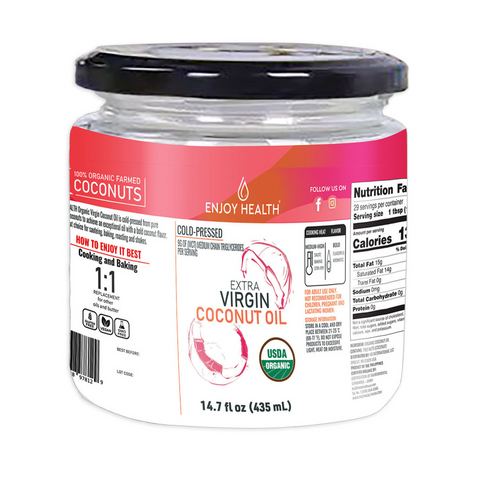 Organic Cold-Pressed Extra Virgin Coconut Oil