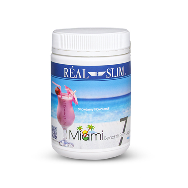 Réal Slim Beachfit Formula (Strawberry) Meal Replacement shake 7 Day Program