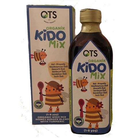 Organic Kido Mix Honey & Ginger Blend with Turmeric