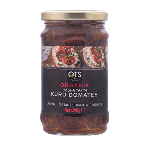 Organic Half Dried Tomato - in olive oil